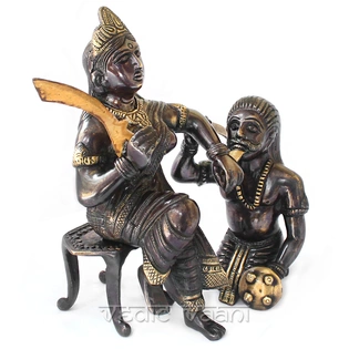 Bagalamukhi Statue with Black Exotic Finish