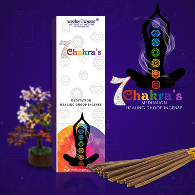 7 Chakra meditation incense Sticks