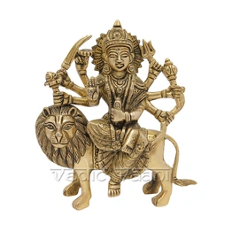 Devi Durga Maa Idol in Brass