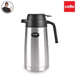 Cello Armour Stainless Steel Double Walled Carafe, Insulated 2000 ML