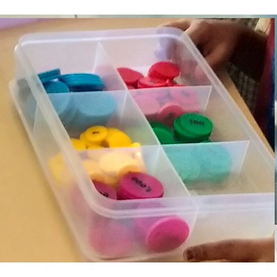 Innovative Place Value Counters for Interactive Math Learning