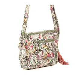 Flora Sling Bag (Printed Sea Green)