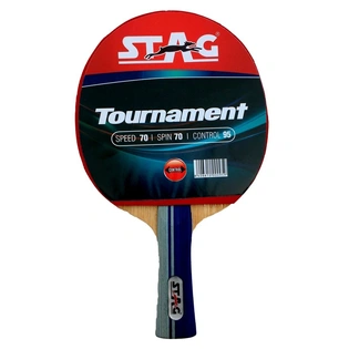 STAG Beginner ITTF Approved Rubber Tournament Table Tennis Bat