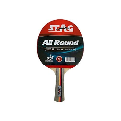 STAG ITTF Approved Rubber All Round Advanced Table Tennis Racquet