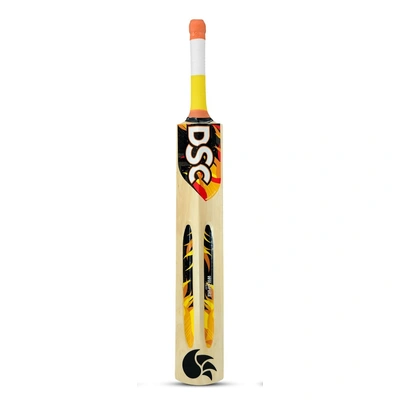 DSC WILDFIRE HEAT KASHMIR WILLOW CRICKET TENNIS BAT: High-Performance Bat for Optimal Performance in Tennis Ball Cricket