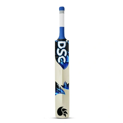 DSC Wildfire Flare Kashmir Willow Cricket Bat for Tennis Ball Cricket: Traditional Bat Shape with High Spine and Maximum Edge Profile