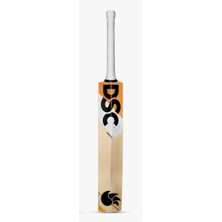 DSC Krunch 1.0 English Willow Cricket Bat: Handcrafted Premium Bat with Singapore Cane Handle for Optimal Shock Absorption