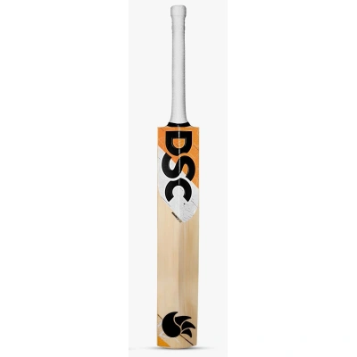 DSC Krunch 3.0 English Willow Cricket Bat: Handcrafted in India with Premium Singapore Cane Handle for Maximum Shock Absorption