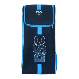 DSC Eco 20 Backpack: Cricket Backpack with Integrated Bat Pocket and Mesh Pocket for Accessories