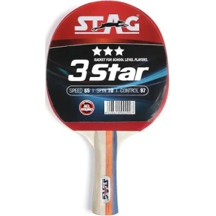 Stag 3 Star Table Tennis Bat