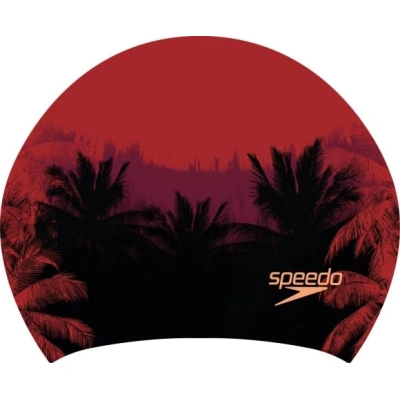 SPEEDO 81130614615 Printed Long Hair Women Swim Cap