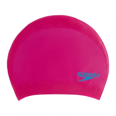 SPEEDO 812809F953 Long Hair Swim Cap for Junior