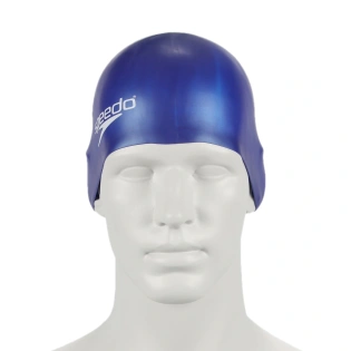 SPEEDO 8709900002 Junior Plain Moulded Silicone Swim Cap