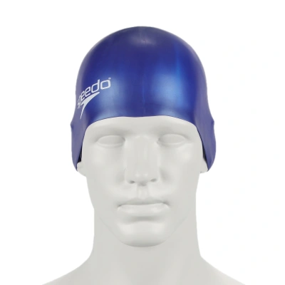 SPEEDO 8709900002 Junior Plain Moulded Silicone Swim Cap