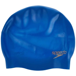 Speedo Unisex-Adult Plain Moulded Silicone Swimcap