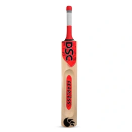 DSC Wildfire Falcon Kashmir Willow Tennis Cricket Bat: Durable Cricket Bat for Junior Players with Toe Guard Protection