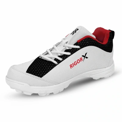 DSC Rigor X Cricket Shoes: Lightweight and Durable Cricket Shoes with Enhanced Grip for Optimal Performance on the Field