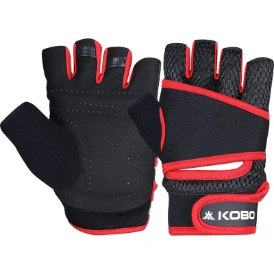 Kobo WTG-63 Gym Gloves with Wrist Support