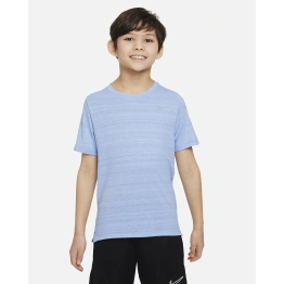 Nike Unisex Kids' Dri-FIT Miler T-Shirt - Breathable and Quick-Drying for Young Athletes