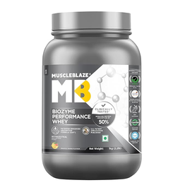 MuscleBlaze Biozyme Performance Whey Protein