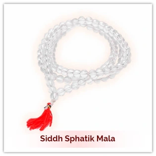 Siddh Sphatik Mala (Crystal Mala)