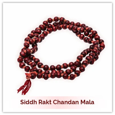 Siddh Rakt (Lal) Chandan Mala