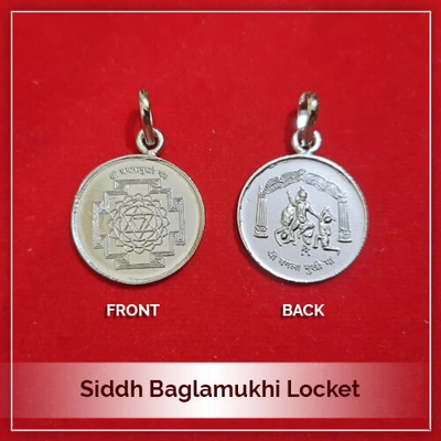 Siddh Baglamukhi Locket