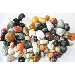 Assorted Agates and Jaspers - Garden mix