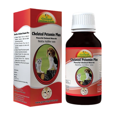 Dog And Cat : Chelated Petomin Plus: Powerful Chelated Minerals