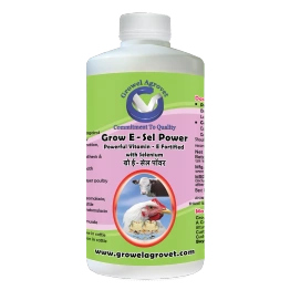 Pet Birds : Grow E-Sel Power – Vitamin E Fortified With Selenium