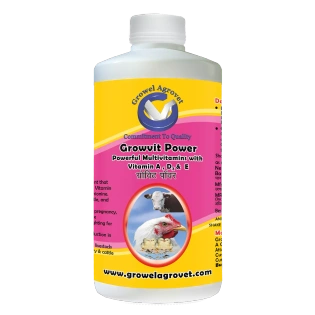 Pet Birds : Growvit Power – A Powerful Multivitamins (Vitamin AD3E)