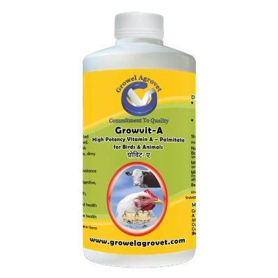 Growel Agrovet Pig and Swine : Growvit-A – High Potency Vitamin- A