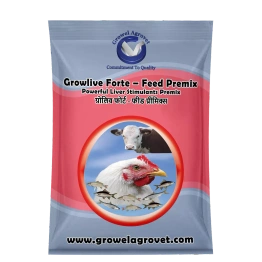 Goat and Sheep : Growlive Forte – Feed Premix: Liver Stimulants Feed Premix