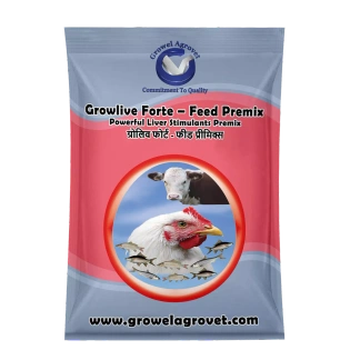 Goat and Sheep : Growlive Forte – Feed Premix: Liver Stimulants Feed Premix