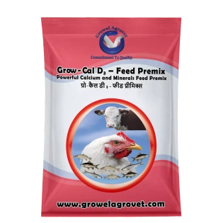 Goat and Sheep : Grow-Cal D3 – Feed Premix : Calcium And Minerals Feed Premix