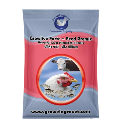 Aquaculture : Growlive Forte – Feed Premix: Liver Stimulants Feed Premix