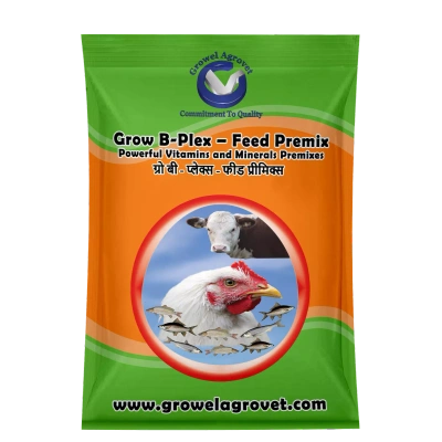 Aquaculture : Grow B-Plex – Feed Premix: Vitamins And Minerals Feed Premixes With 19 Compositions