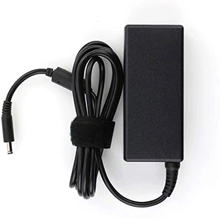 Dell 65 WATT Original Laptop AC Adapter Small Pin - Black (MGJN9)