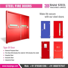 Steel Fire Resistance Door Leaflet