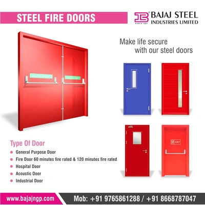 Steel Fire Resistance Door Leaflet