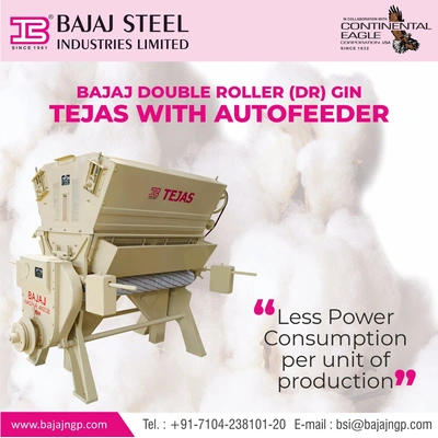 Cotton Ginning Machine Tejas Model Leaflet