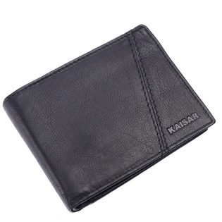 Classic Black Leather Wallet