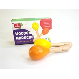 Bumbee | Wooden Maracas Set of 2