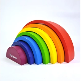 Bumbee | Wooden Rainbow Stacking