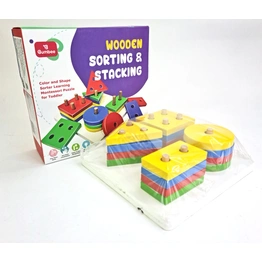 Bumbee | Wooden Sorting & Stacking Toy