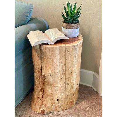 Tree Stump Side Table