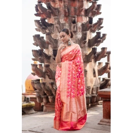 Pure Katan Patola Banaras Handloom Saree