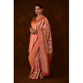 Fancy Georgette Rungkaat Banarasi Saree