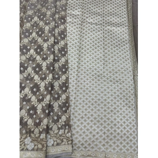 Banarasi Kora Cotton Handloom Saree