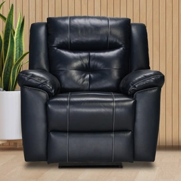 Recliners India Single Seater Recliner Sofa - Zeal (Color: Black)